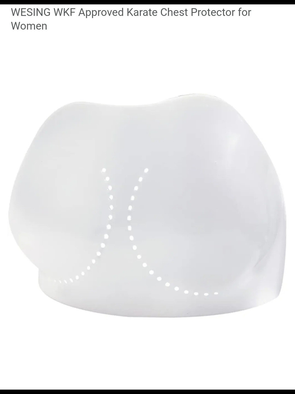 Women's White Protective Sports Crop Top - Picture 5 of 9